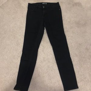 Black super skinny jeans
